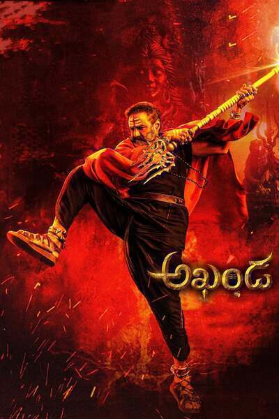 Akhanda Hindi Dubbed Movie Poster (2021)