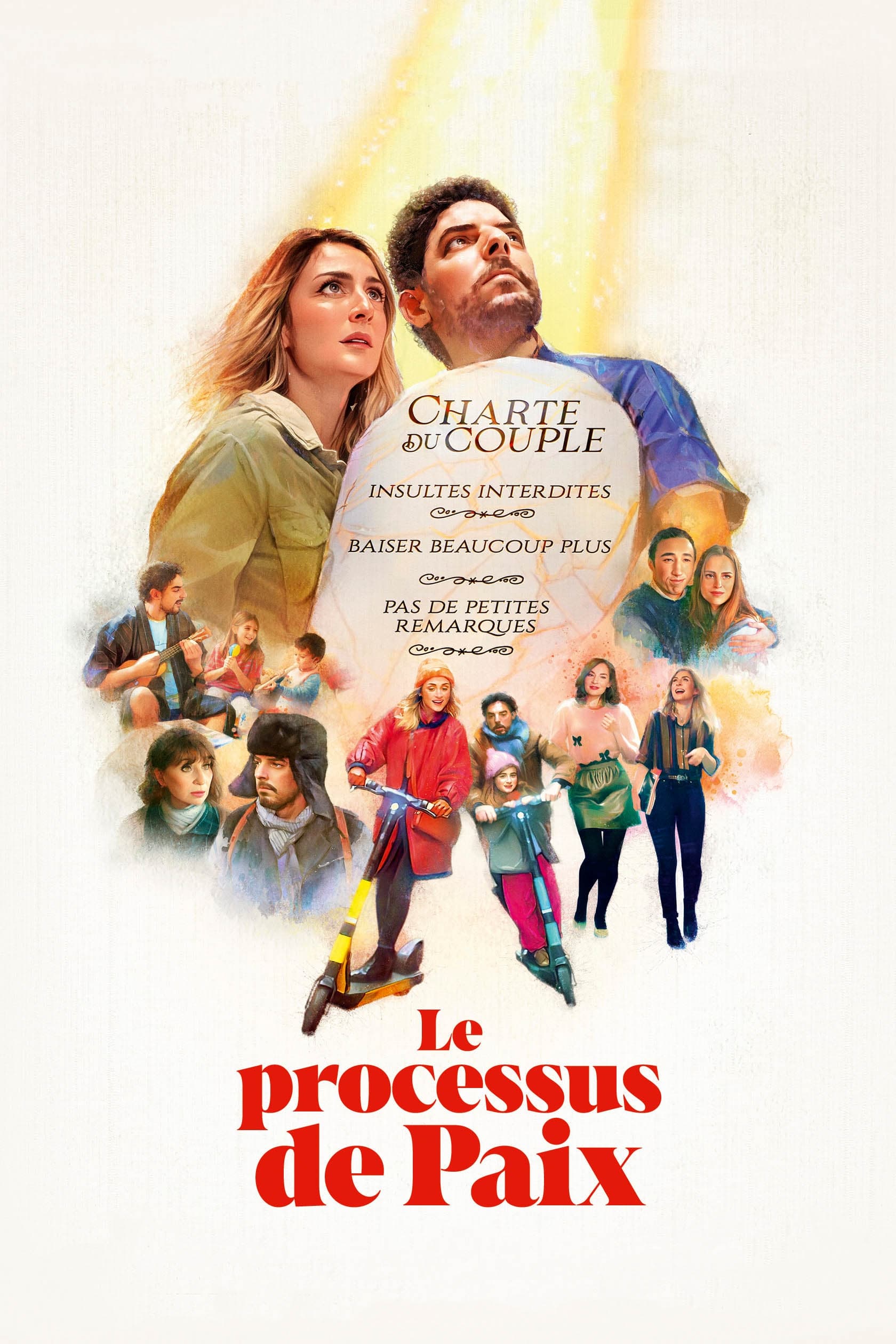 The Peace and Love Process Hindi Dubbed Movie Poster (2023)