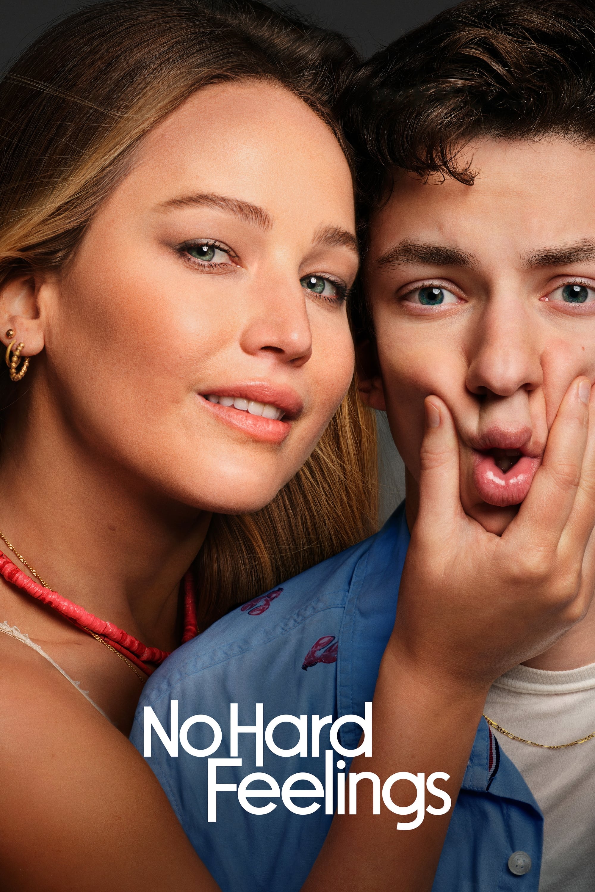 No Hard Feelings Hindi Dubbed Movie Poster (2023)