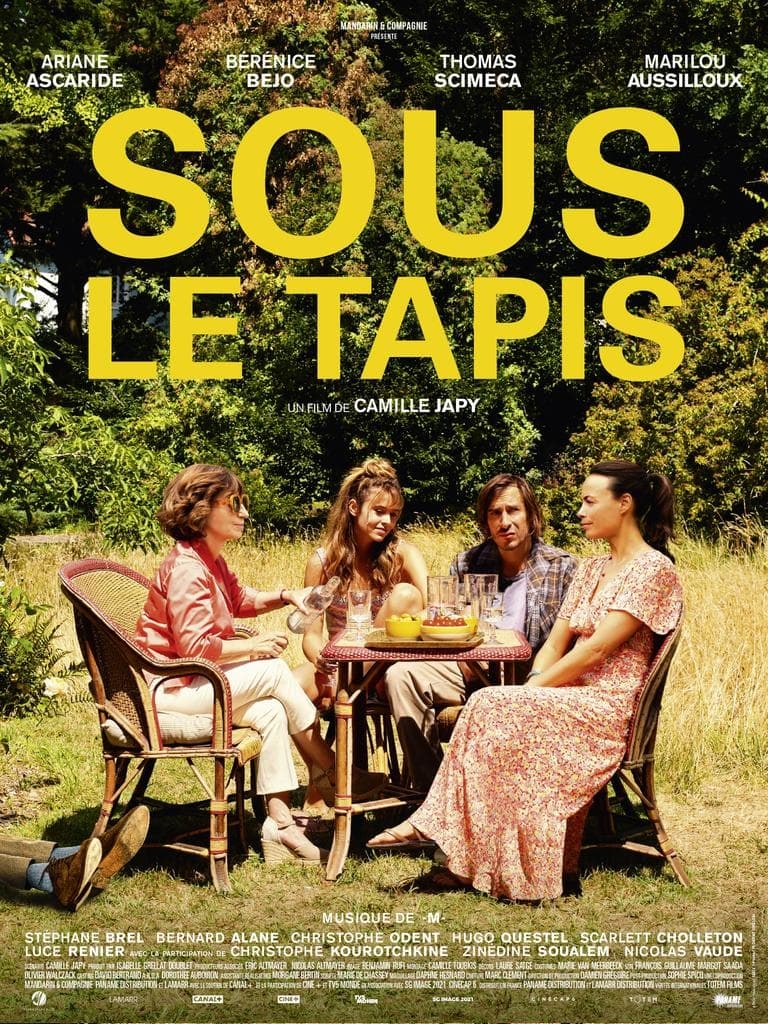 Sous le tapis Hindi Dubbed Movie Poster (2023)