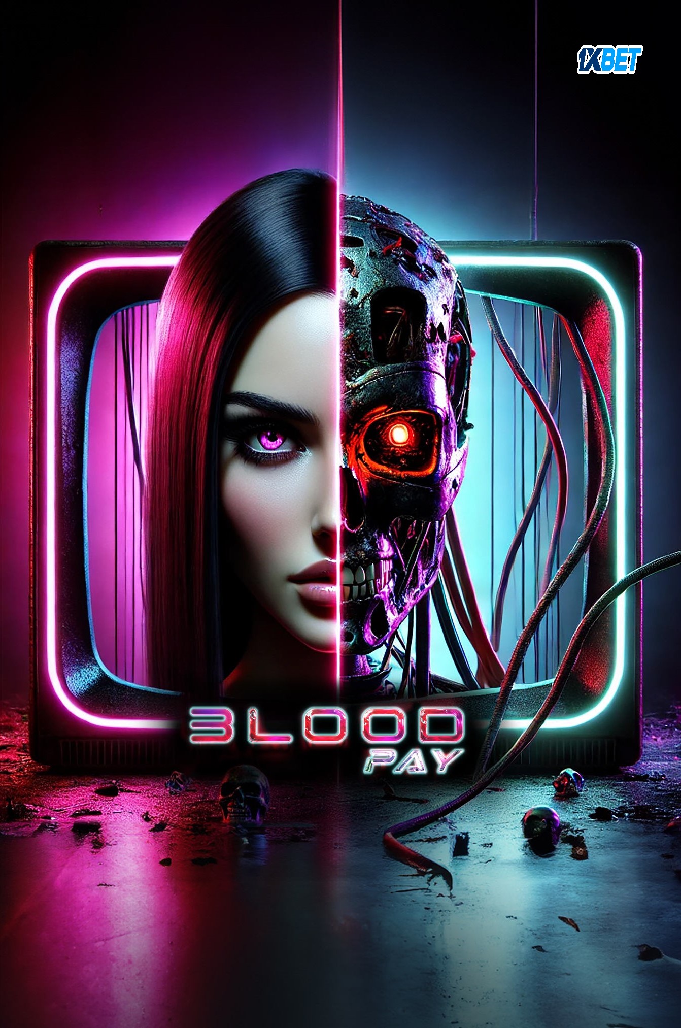 Blood pay Hindi Dubbed Movie Poster (2025)