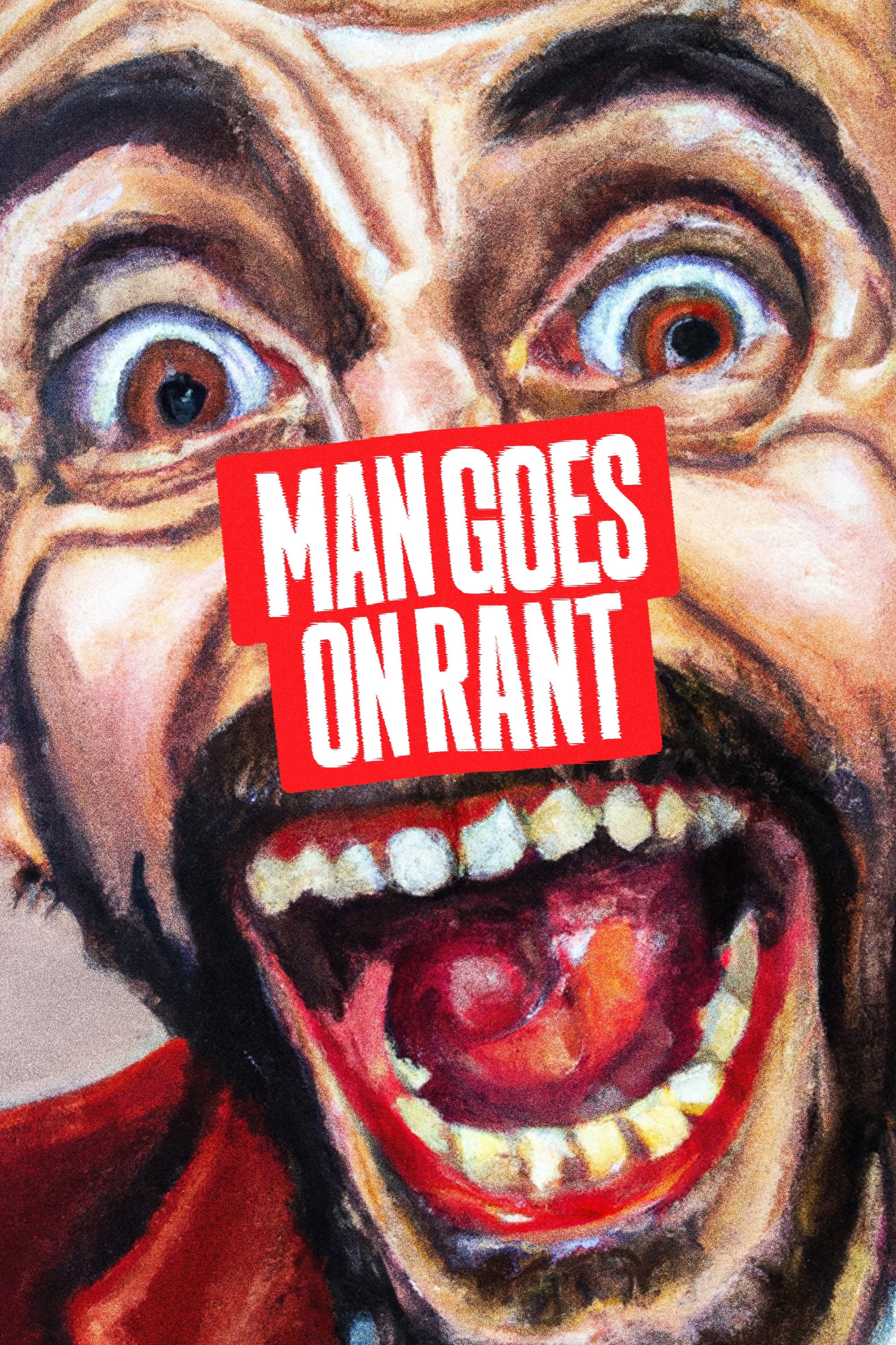Man Goes On Rant Hindi Dubbed Movie Poster (2024)