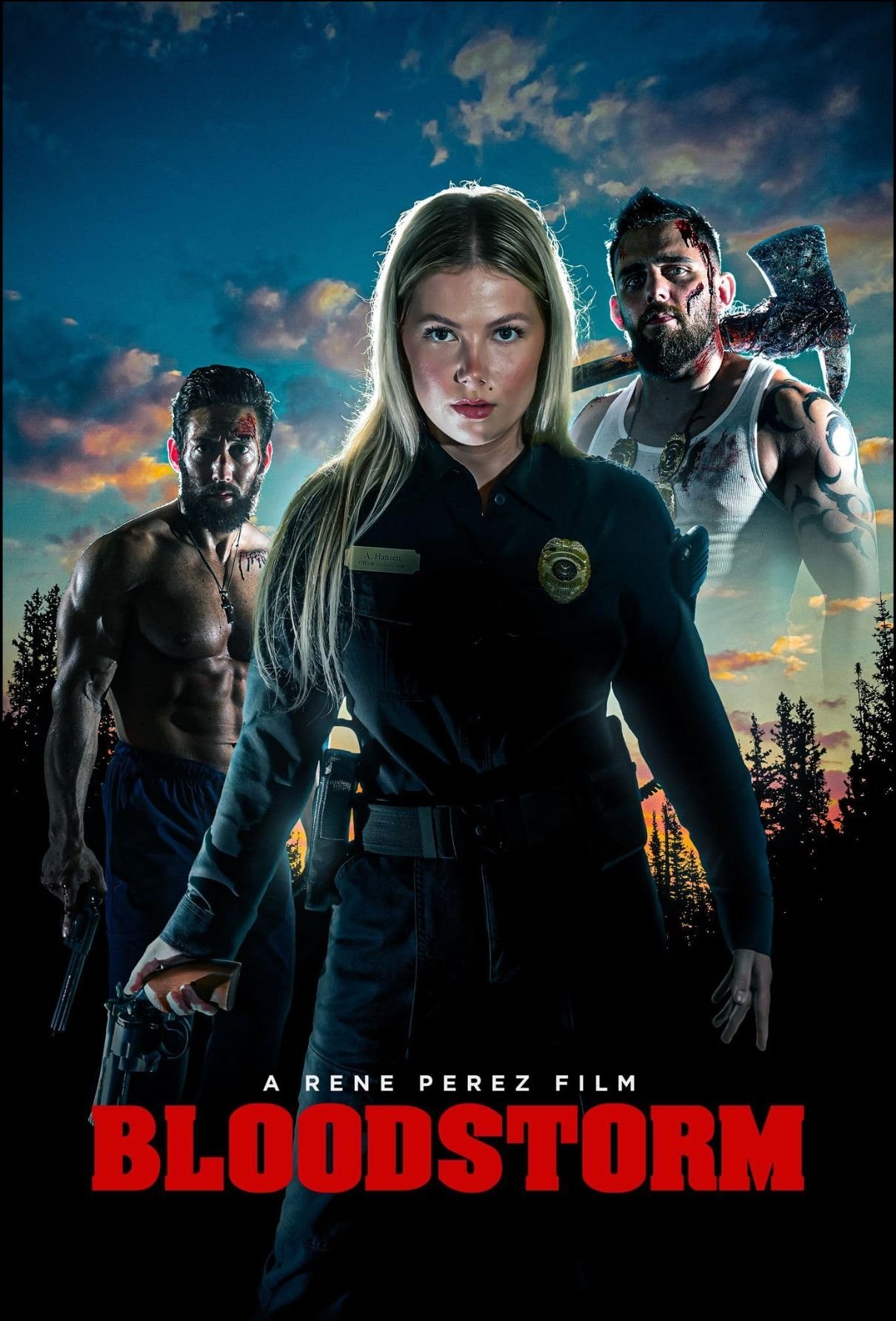 Bloodstorm Hindi Dubbed Movie Poster (2025)
