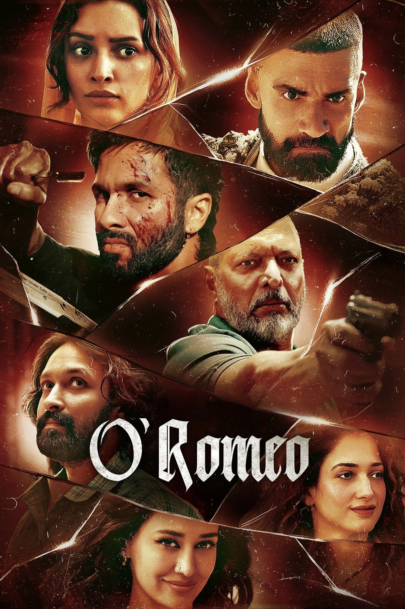 O'Romeo Hindi Dubbed Movie Poster (2026)